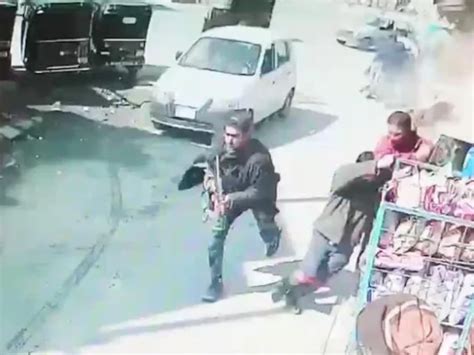 Caught On CCTV, Two Cops Gunned Down As Militants Open Fire At Srinagar ...