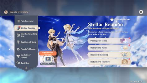 Stellar Reunion Genshin