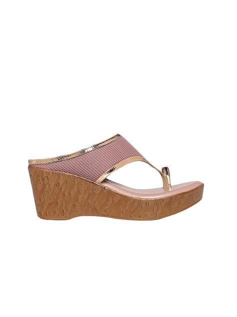 Pink Vegan Leather Nadia wedding wedges for women – Monrow Shoes