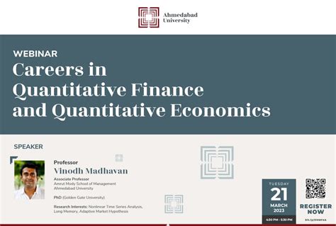 Careers in Quantitative Finance and Quantitative Economics