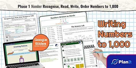 Recognise, Read, Write, Order Numbers to 1,000 (Writing Numbers to 1,000)