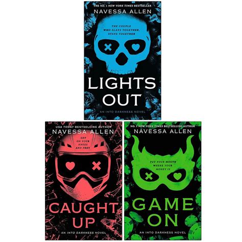 Lights Out ,Caught Up ,Game On 3 Book Set (Paper back) by Navessa Alle ...