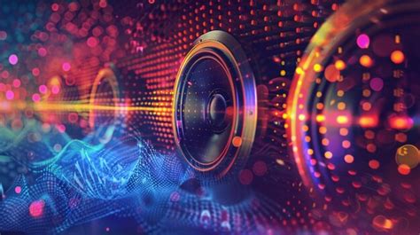 Background with soundbox | Premium AI-generated image