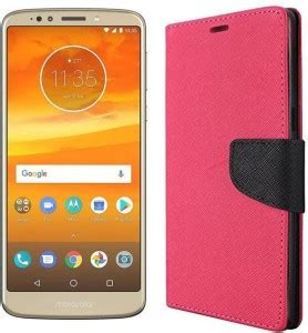 Unirock Flip Cover for Moto E5 Plus (Fine Gold, 32 GB) (3 GB RAM ...