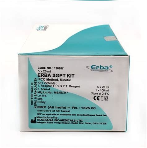 ERBA SGPT Biochemistry Reagent