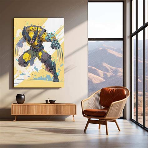 Wolverine Metal Poster – The Unstoppable Mutant Hero – TURTLEWINGS