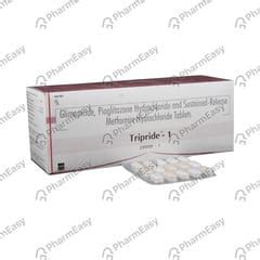 Tripride 1mg Strip Of 10 Tablets: Uses, Side Effects, Price & Dosage ...