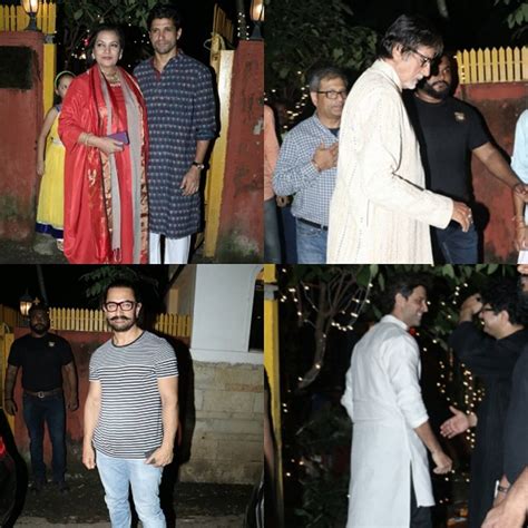 Aamir Khan, Amitabh Bachchan, Hrithik Roshan grace Shabana Azmi's ...
