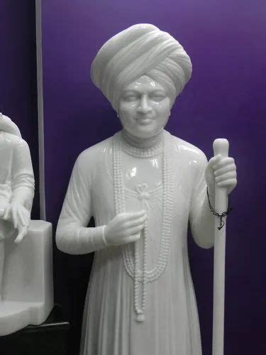 Marble God Statues - Marble Jalaram Bapa Statue Manufacturer from Jaipur
