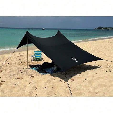 Tents Beach Tent With Sand Anchor, Portable Canopy Sunshade - 7' X 7 ...