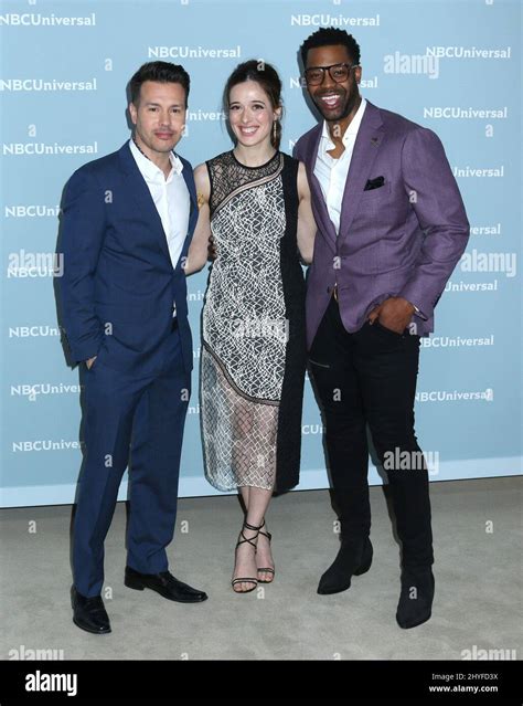 Jon Seda, Marina Squericiati and LaRoyce Hawkins attending the ...