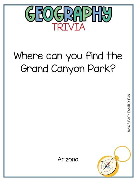 Image result for Geography Trivia Questions