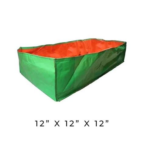 Buy HDPE Rectangular Size Grow Bag – 12x12x12 Inches – 240 GSM | Sam's ...