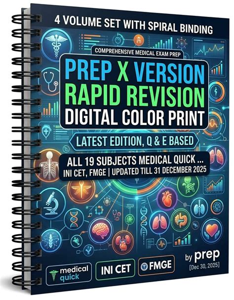 Buy Prep X Version Rapid Revision Digital Color Print (Latest Edition ...