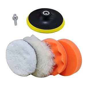 Bnf® 6 Pieces Car Buffing Polishing Pads Multipurpose for Polishing ...