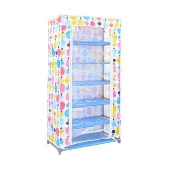 Sahibuy Folding Shoe Rack 6 Layer Shoe Organiser Multipurpose Rack ...