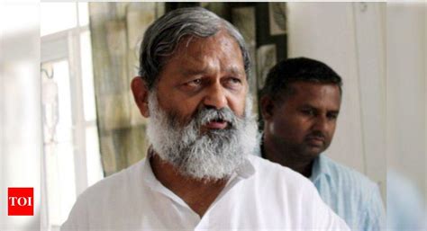 Anil Vij: Haryana home minister Anil Vij bats for lockdown extension ...