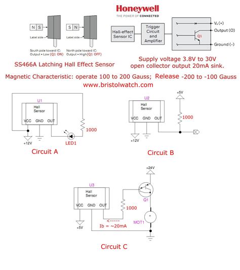 Image result for Hall Effect Sensor Schematic