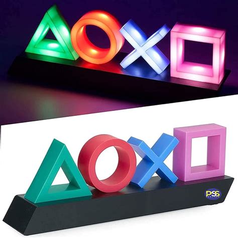 Buy PSS Play-Station Icons Halogen Light With 3 Light Modes- Music ...