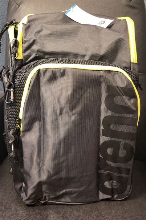 Arena Spiky III Backpack 35 Dark Smoke Neon Yellow | Ubuy India