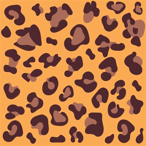 Leopard print. Vector seamless pattern. Animal jaguar skin background ...
