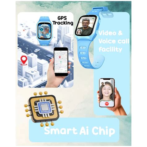 Spiky Chimera Android Smartwatch with Built in Jarvis AI - Blue – Krazy ...