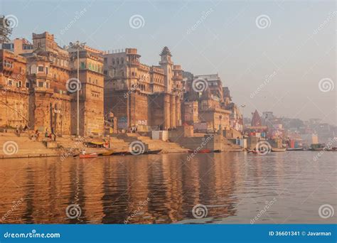 Holy City of Varanasi, India Stock Image - Image of holy, religious ...