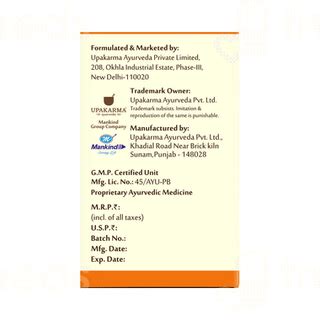 Upakarma Ayurveda Safed Musli 500mg Capsule 90 - Uses, Side Effects ...
