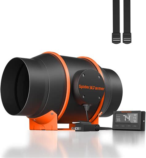 Amazon.com: Spider Farmer New Grow Tent Fan 6" with 10 Dynamic Wind ...