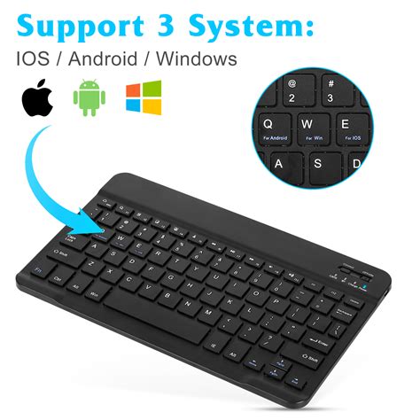Buy Ultra-Slim Bluetooth rechargeable Keyboard for Lenovo Legion Y700 ...