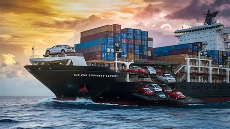 Image result for Loading Car Cargo Ship