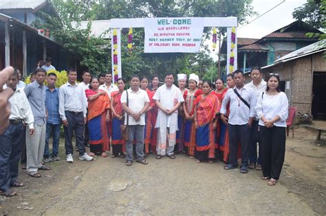 NCST Member Nirupam Chakma undertakes official tour of CADC villages to ...