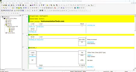 Image result for Push Button CX-Programmer