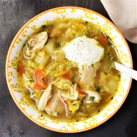 Chicken and Cabbage Soup | Recipe Cart | Recipe Cart
