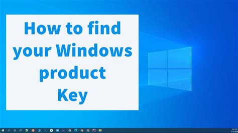 How To Find Windows 10 Product Key using Command Prompt?