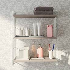 scaffale per bagno scaffale sospeso con 3 mensole mini link scaffale per bagno scaffale sospeso con 3 mensole mini link