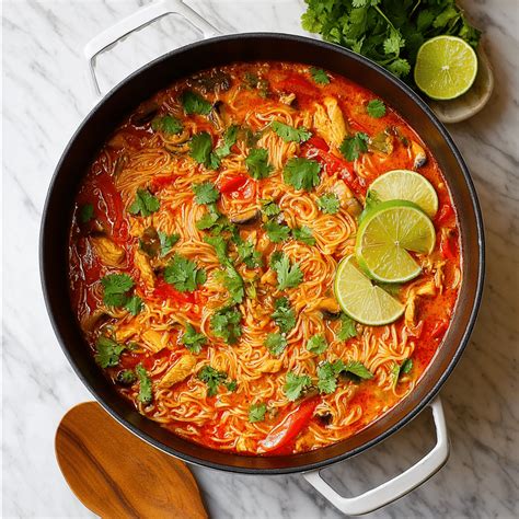 Thai Red Curry Noodle Soup – Bold Flavor In 1 Easy Bowl - Fresh Easy ...
