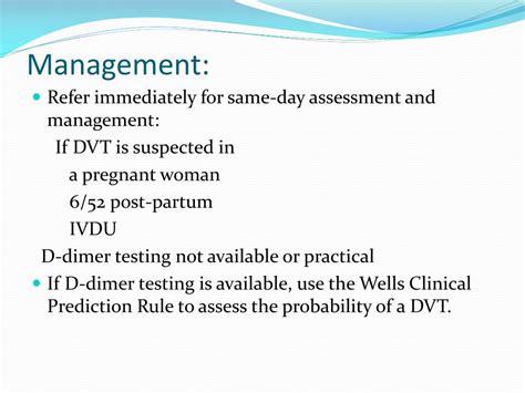 Image result for DVT Management Algorithm