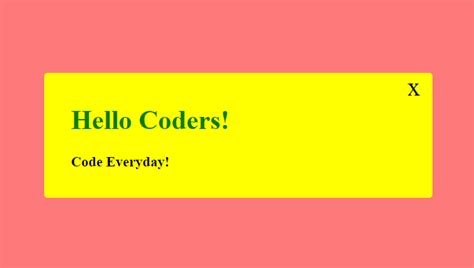 HTML5 Pop-Up Window 的图像结果