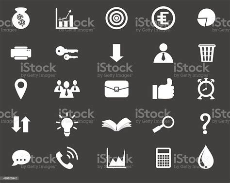 Business Icon White 的图像结果