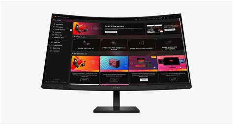 HP OMEN 80 cm 31.5 QHD 165Hz Curved Gaming Monitor - OMEN 32c - 31.5 ...