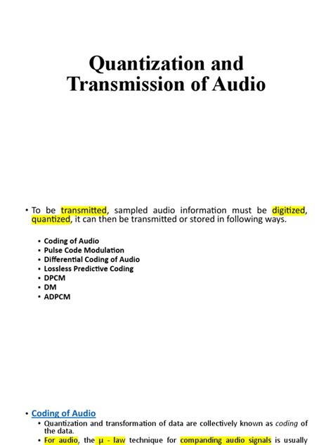 Image result for Audio Quantization