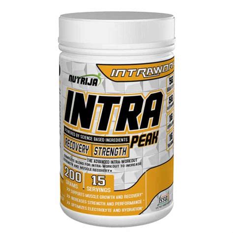 Buy NUTRIJA INTRA PEAK -INTRA WORKOUT SUPPLEMENT WITH BCAA 8:1:1 (TANGY ...