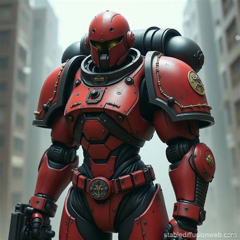 Tall Female Space Marine | Stable Diffusion Online