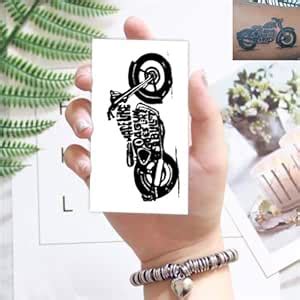 Temporary Tattoowala Bike Tattoo Temporary Tattoo Stickers For Male And ...