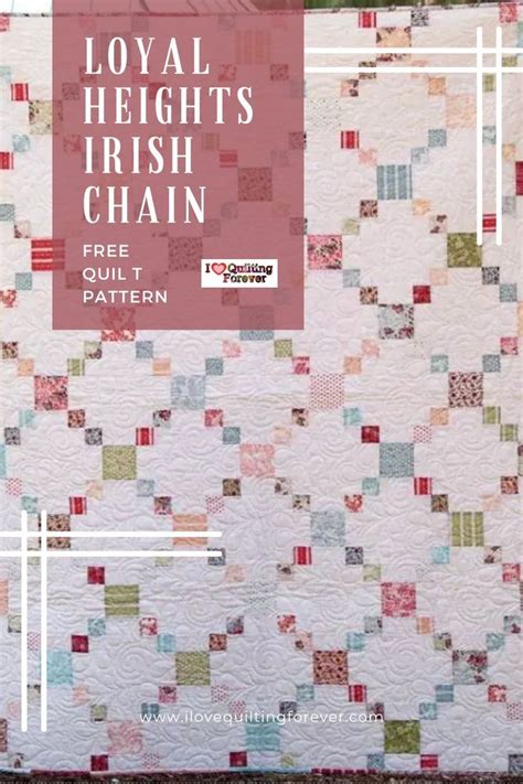 Top 22 Free Irish Chain Quilt Patterns (+9 Bonus Patterns For Sale ...