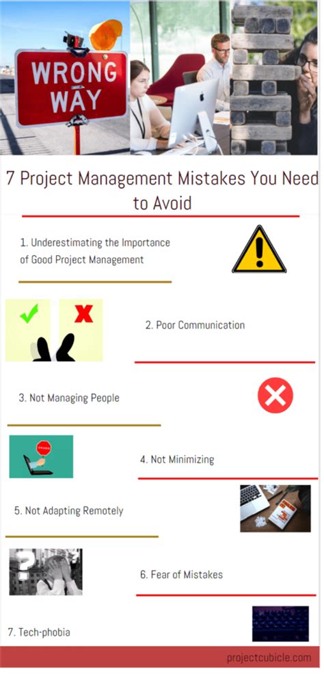 Image result for Project Management Mistakes