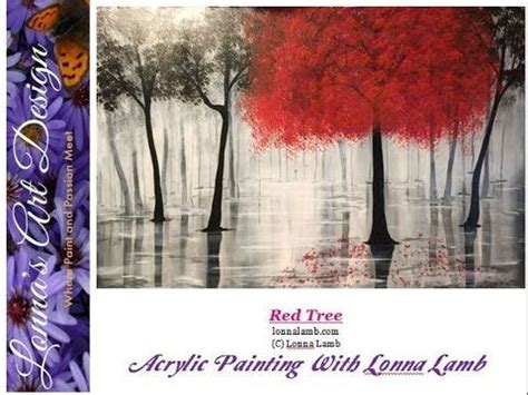 Image result for Tutorial Painting Red Tree