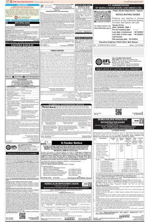 Free Press Journal Public Notices Archive, Sat, 14 Dec 24