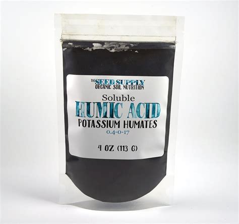 Amazon.com : 4 Ounces Organic Soluble Humic Acid Powder - Potassium ...